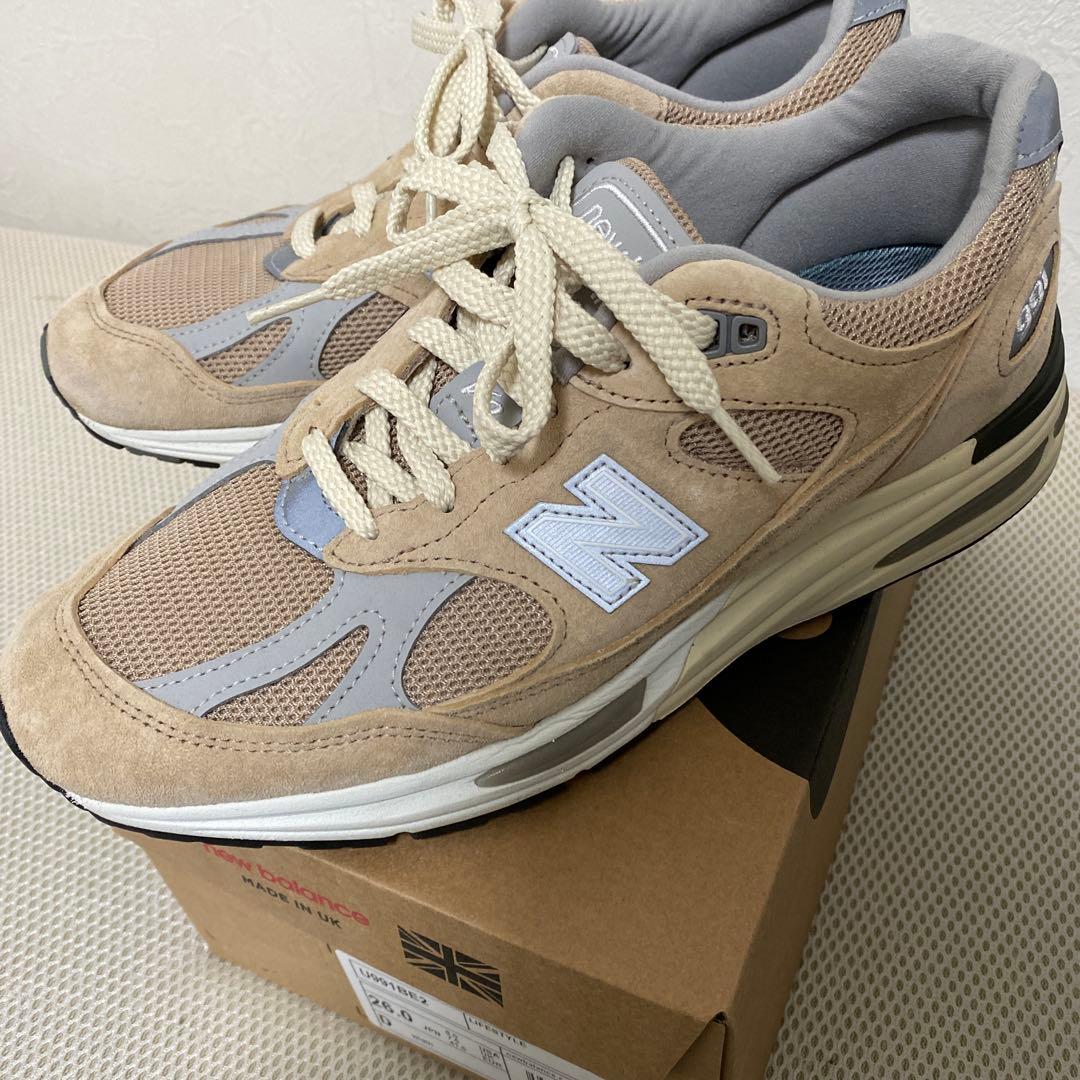 New Balance 991v2 ベージュ セール最終日、最終価格‼️ New Balance 991v2 ベージュ セール最終日、最終価格‼️ - メルカリ