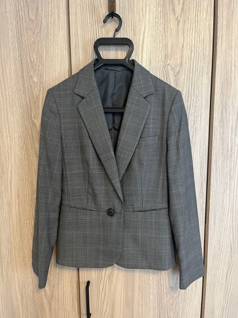 【美品】THE SUIT COMPANY スーツ　上下セットアップ チェック柄