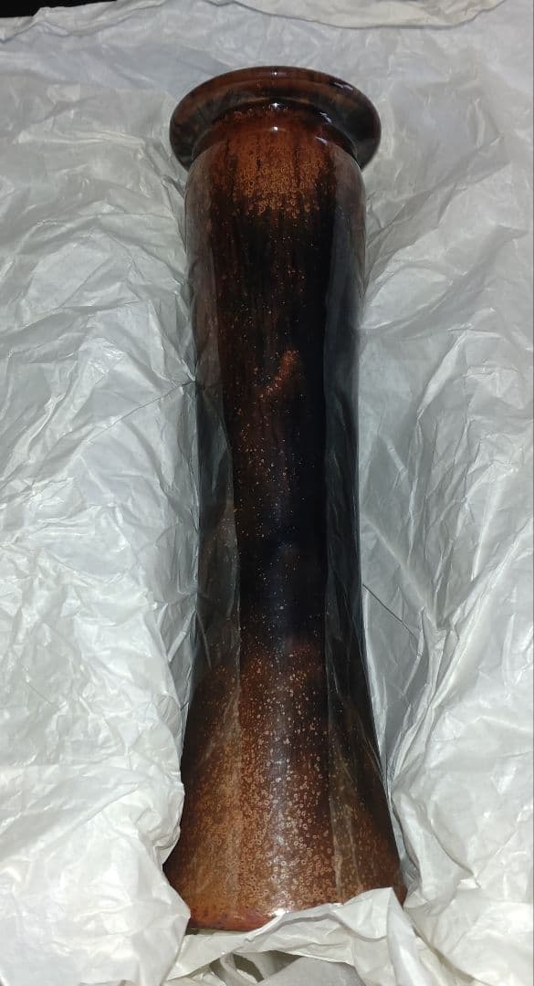 自性寺焼 花瓶 昇 金花文徳利(自性寺焼) | 群馬