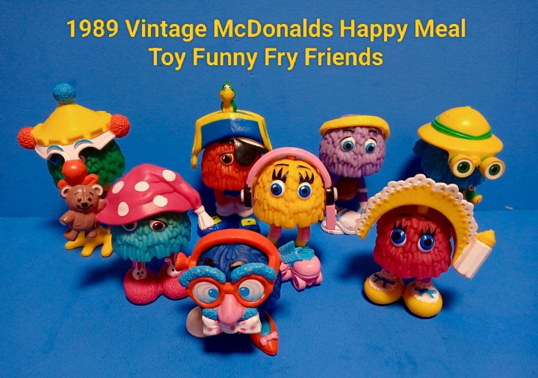 1989年マクドナルドミールトイ フライキッズ フライガイ８種コンプリ