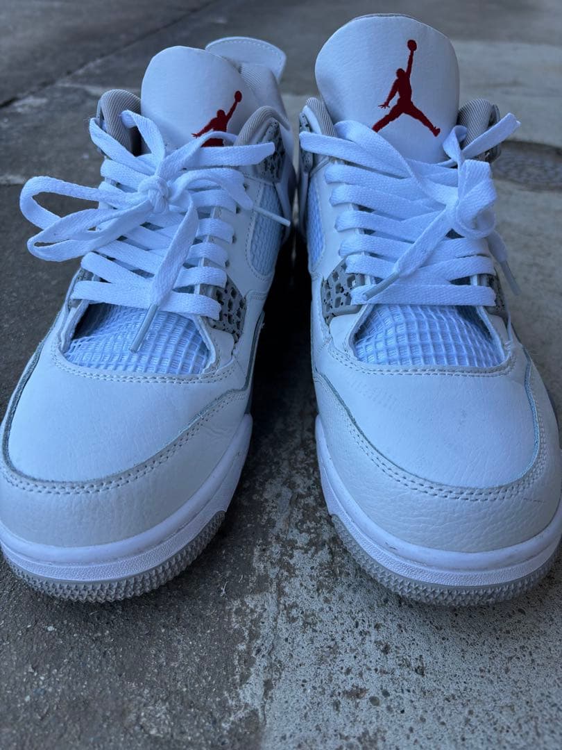 NIKE Air Jordan 4 TechWhite ホワイトオレオ 28cm