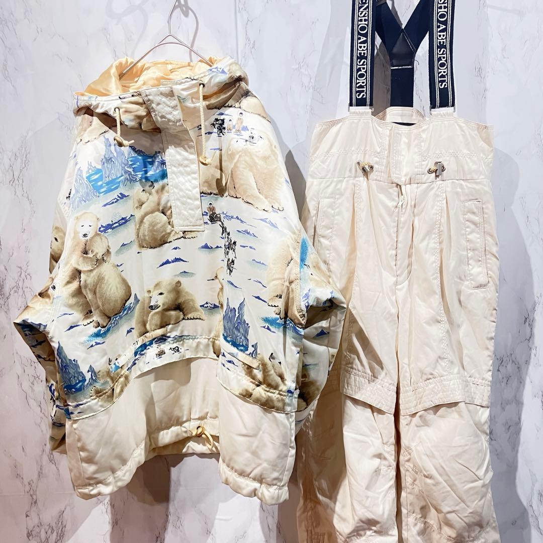 KENSHOABE SPORTS スキーウェア セットアップ　アニマル　白熊 2026年最新】KENSHO abe スキーウェアの人気アイテム - メルカリ