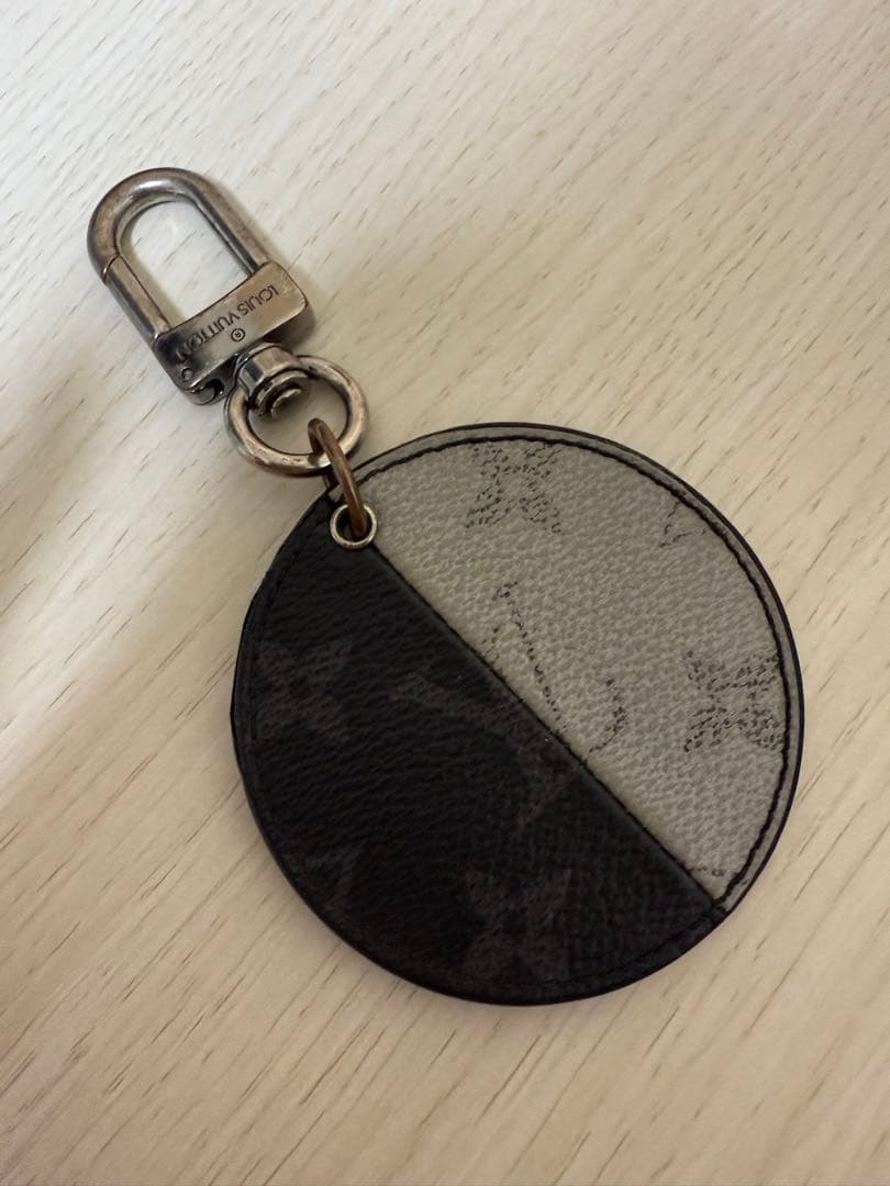 ルイビィトン　レザー キーホルダー グレー ブラック ネイビー