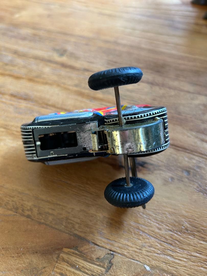 AOKI TOY サーカス オートバイ ゼンマイ ブリキ 昭和レトロ 日本製