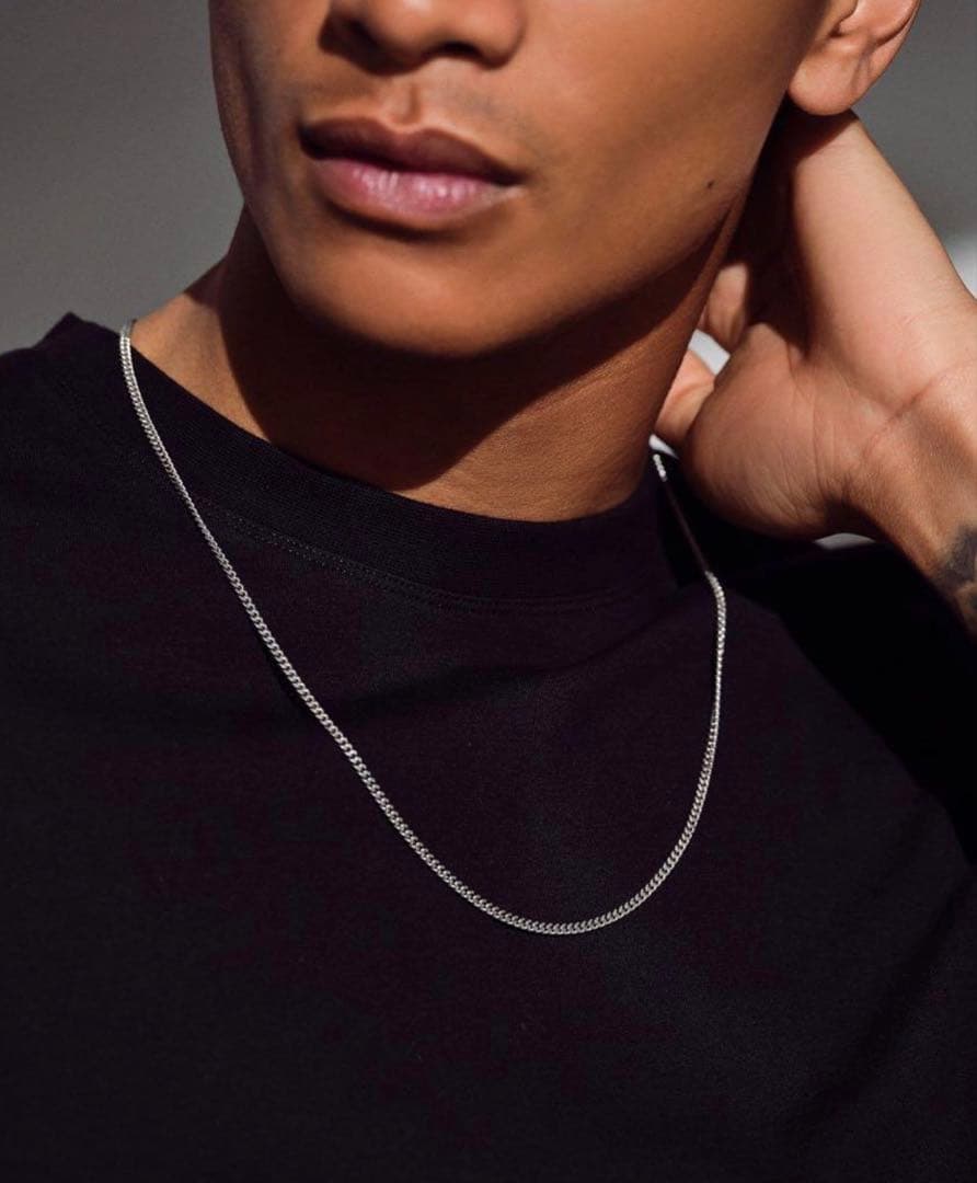 TOM WOOD トムウッド　Curb chain M 20.5inc