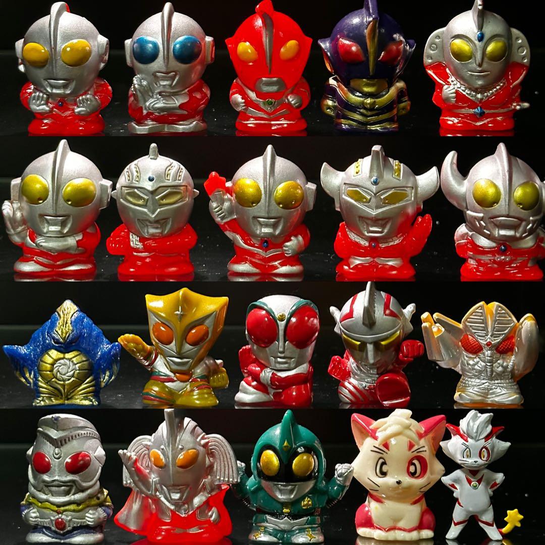 激レア】円谷マイナーヒーロー指人形/ウルトラシリーズ指人形セット