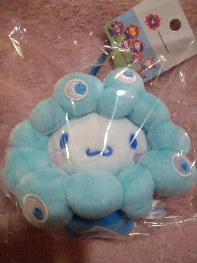 新品袋入！万博 ミャクミャク シナモン カラビナ付き キーホルダー