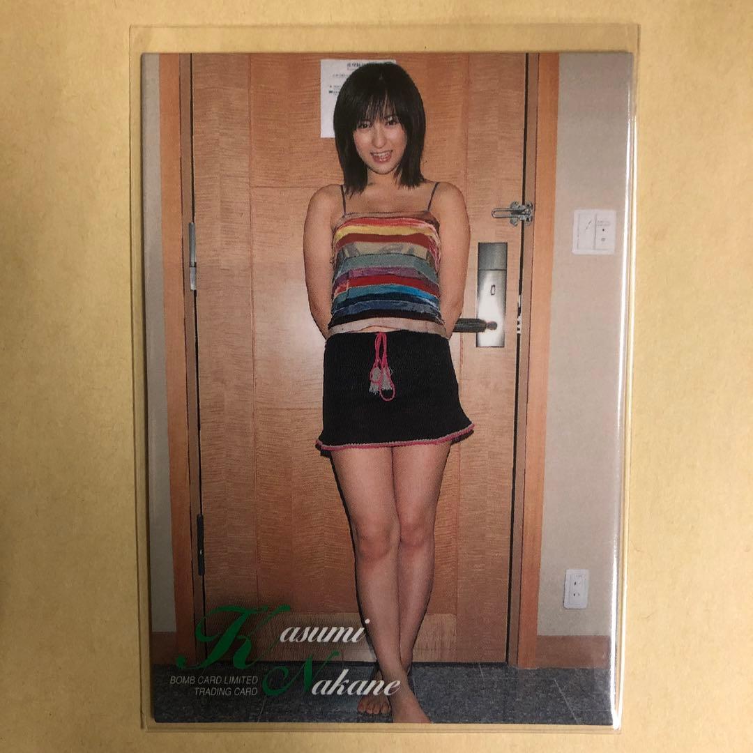 仲根かすみ 2005 ボム トレカ アイドル グラビア カード 水着 32