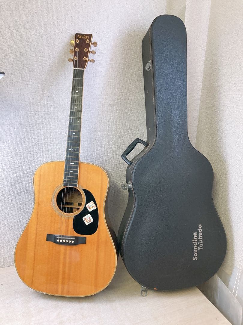 a*9様 Cat’s Eyes CE-500 アコースティックギター ハードケー Cat's Eyes CE-500 【返品OK】[SL384]【神戸店在庫】（中古/送料無料