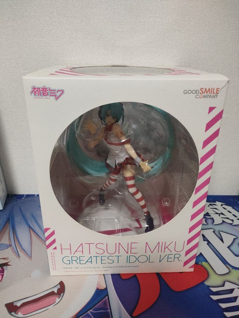 グッスマ 初音ミク グレイテスト・アイドル Ver. 1/8 フィギュア 初音ミク グレイテスト・アイドルVer. 1/8スケールフィギュア 開封