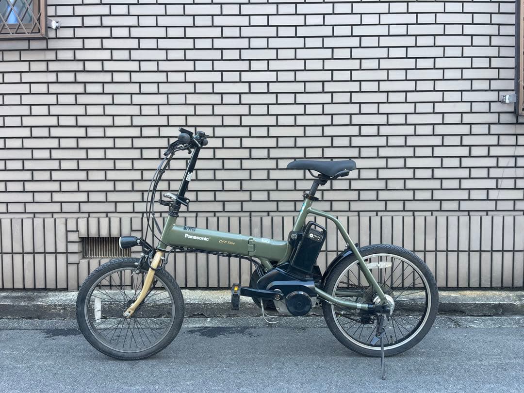16ah折り畳みパナソニック電動アシスト自転車20インチ