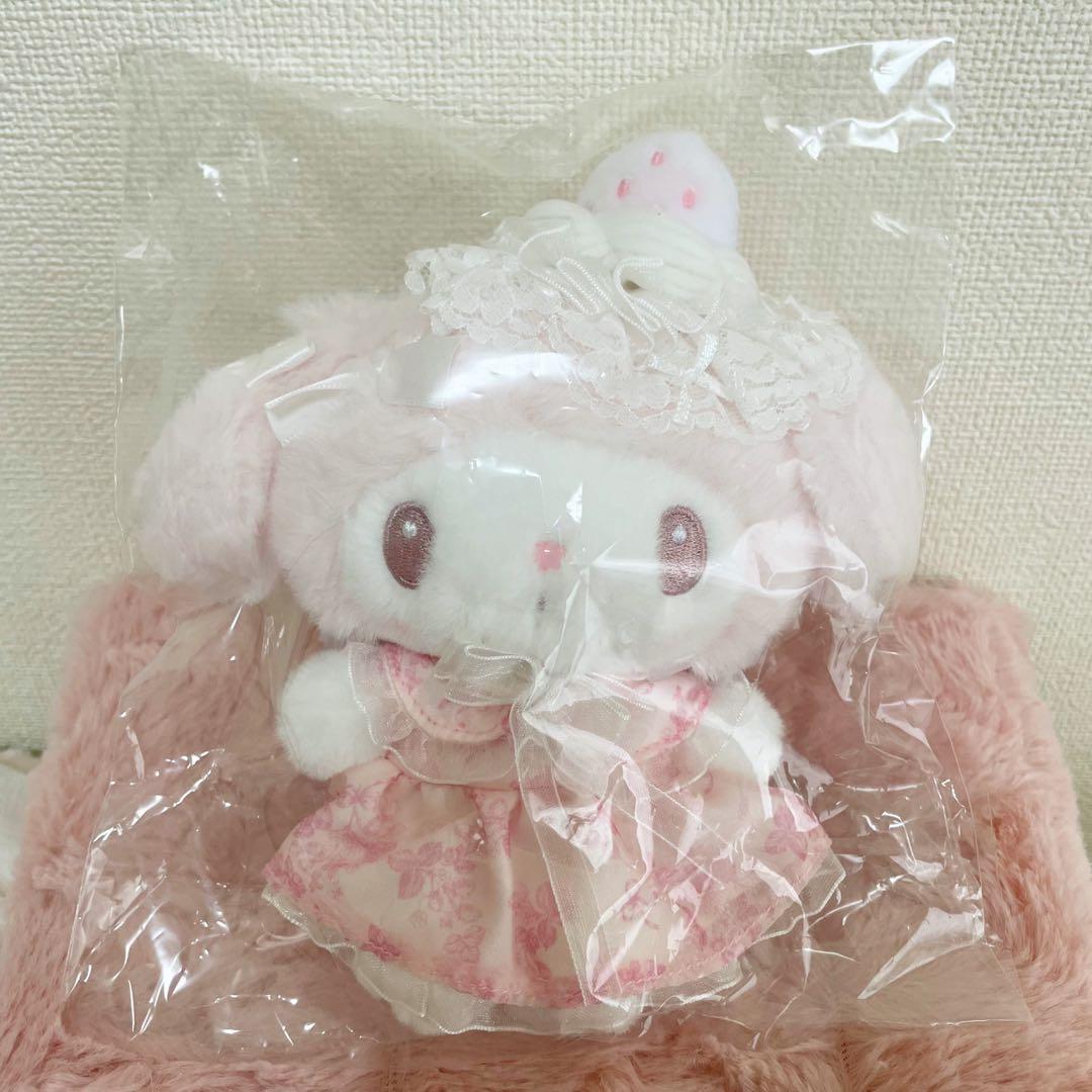 マイメロディ 白いちごのティータイム マスコットホルダー