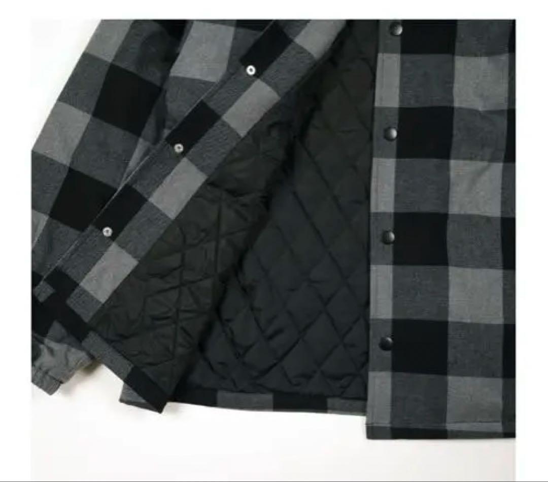LATENCY チェックコーチジャケット CHECK COATCH JACKET 正