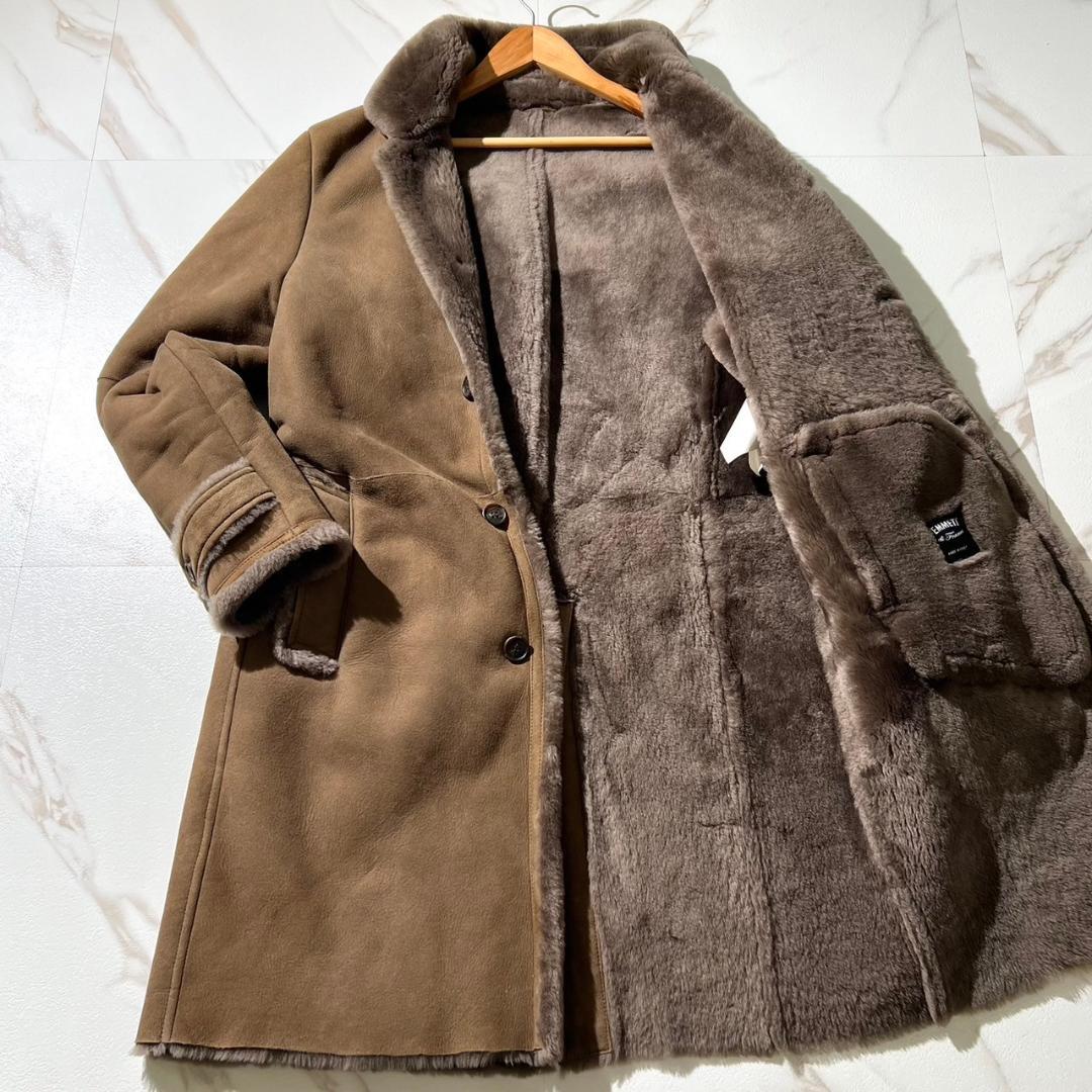 最高級・極美品 定価30万 EMMETI エンメティ ムートン ロングコート