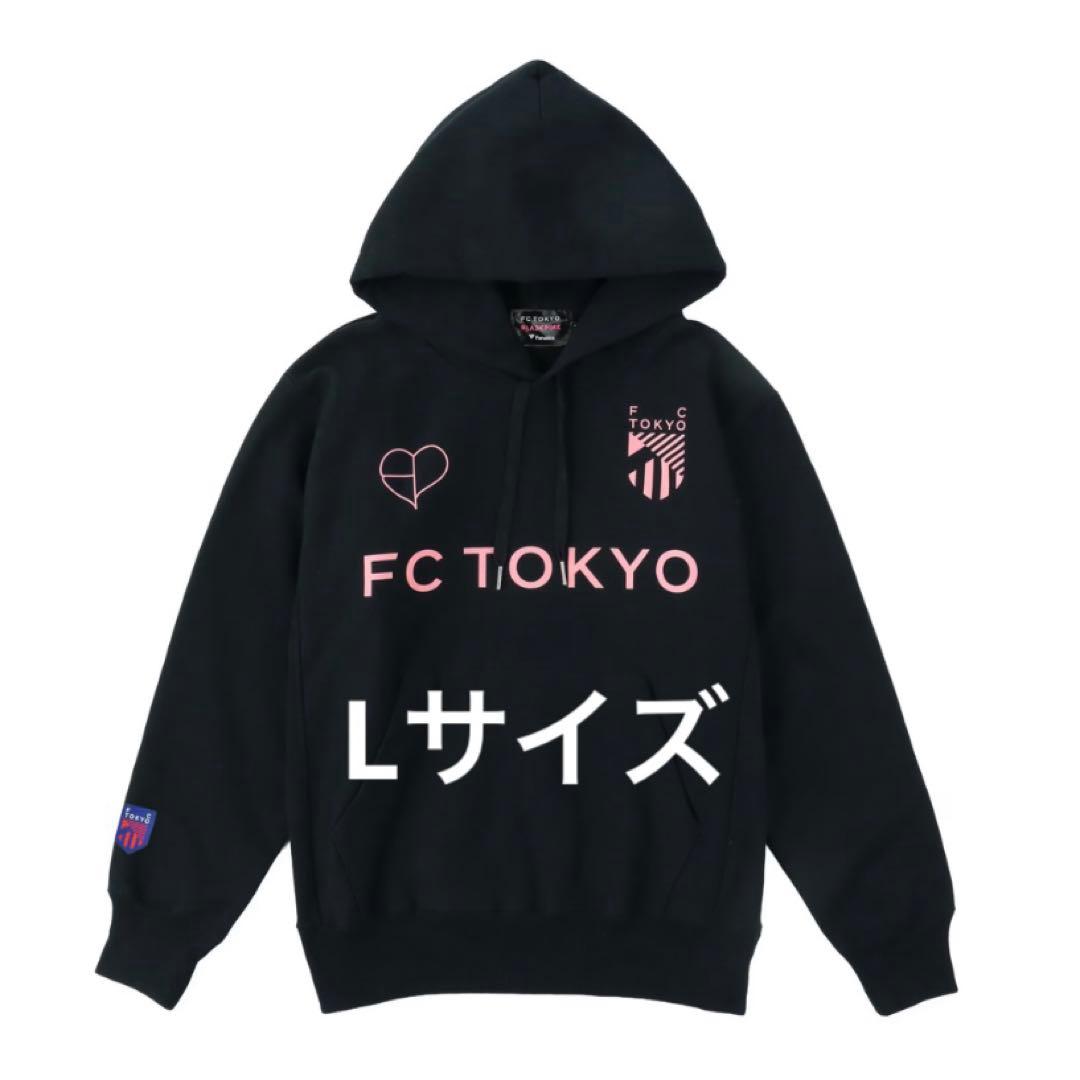 FC東京×BLACKPINK フーディ ブラックＬサイズ