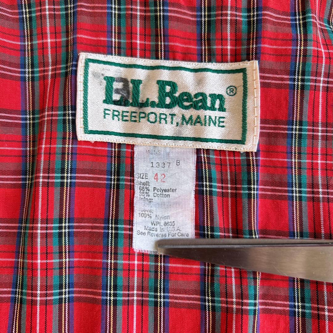80s USA製 L.L.Bean ハリントンジャケット スイングトップ