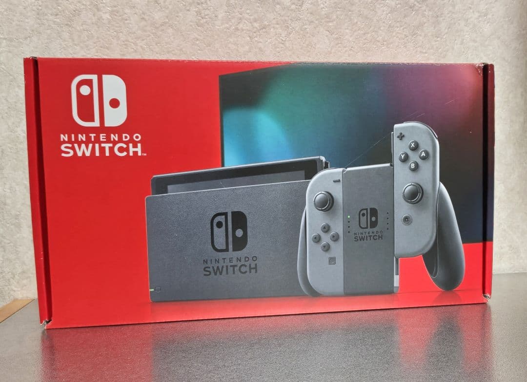 Nintendo Switch 本体 グレー バッテリー強化版 任天堂 Nintendo Switch 本体 グレーバッテリー強化版 ニンテンドースイッチ