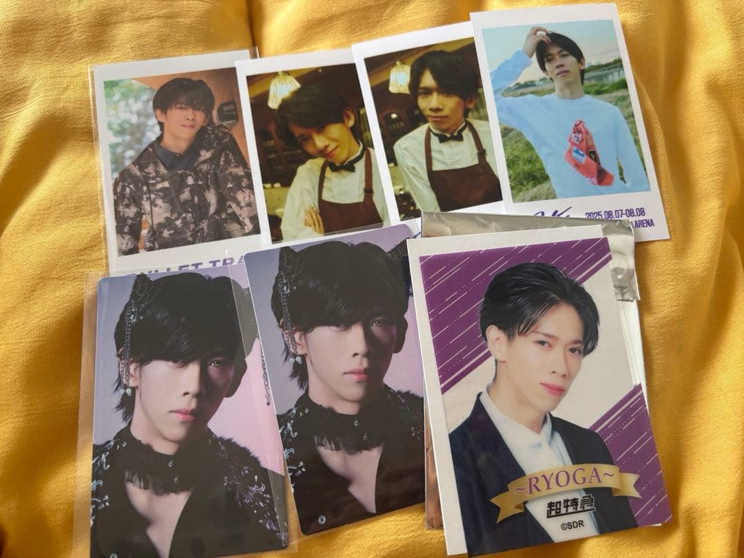 超特急 リョウガ トレカ・ミニフォト・クリアカードまとめ - メルカリ