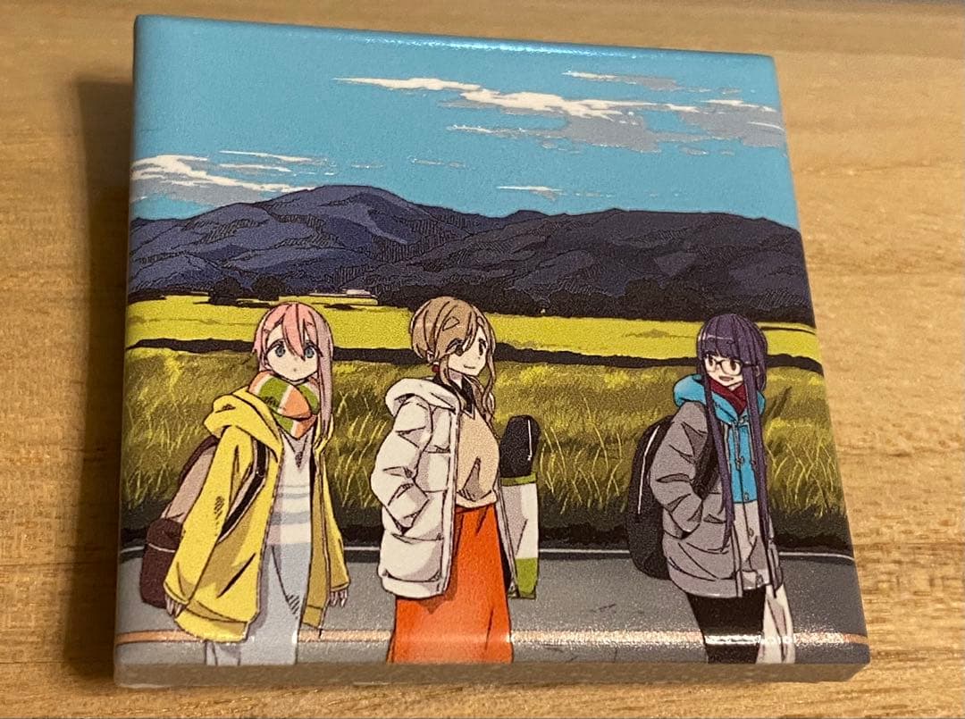 ゆるキャン△ 10周年記念展 アートマグネット あおい 千明 なでしこ