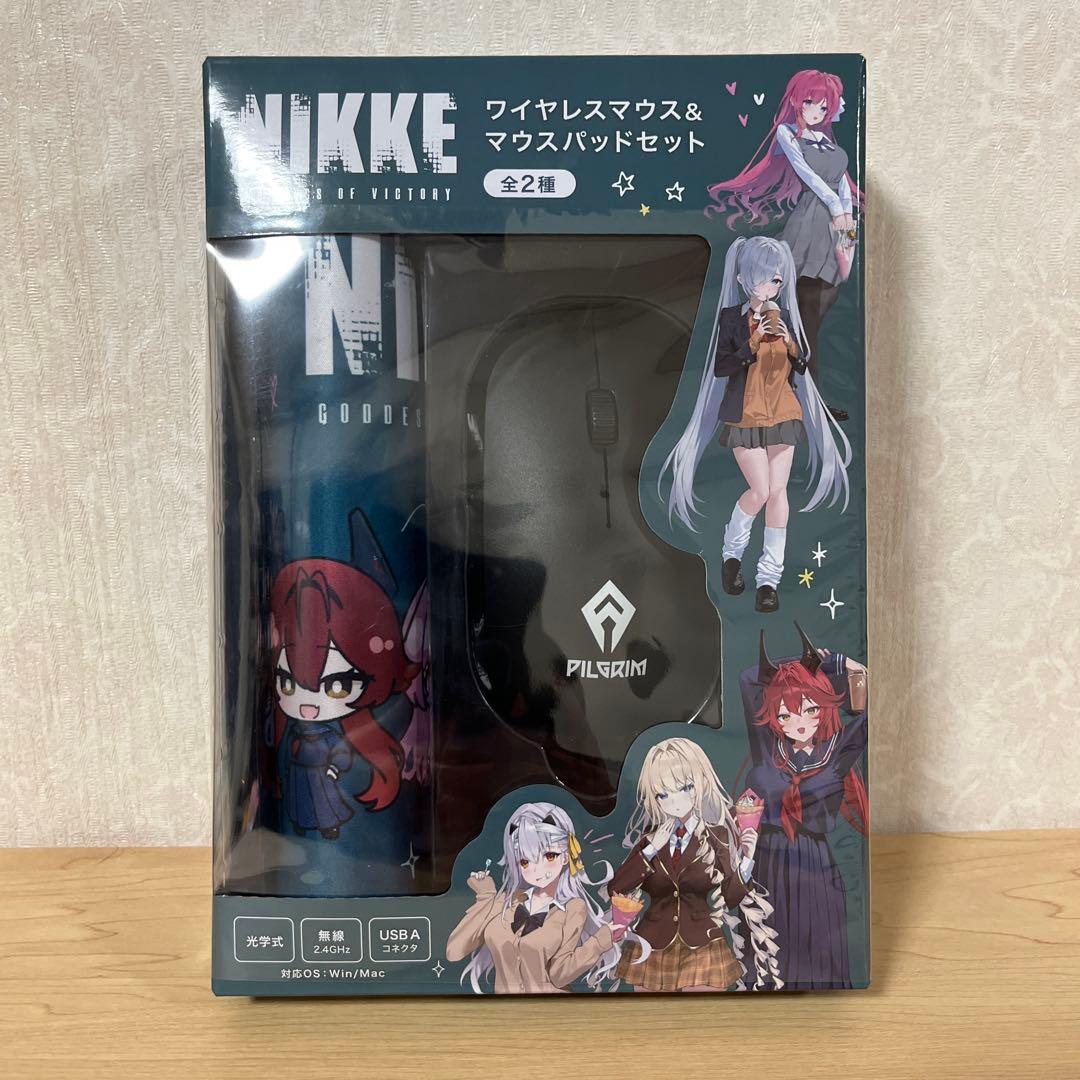 タイトー限定 勝利の女神 NIKKE ワイヤレスマウス＆マウスパッド