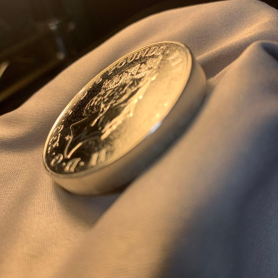 純銀貨 2オンス クイーンズビースト 2016 ライオン・イングランド M2