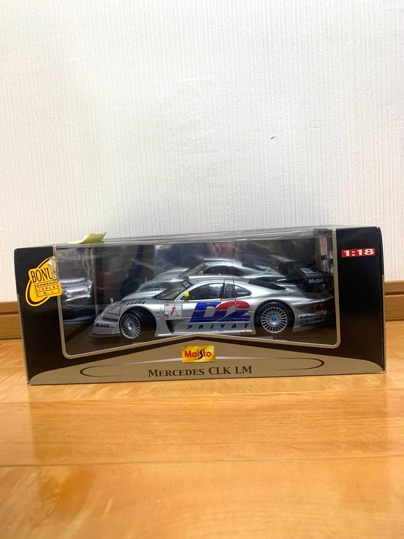 Mercedes CLK LM 1:18 ミニカー