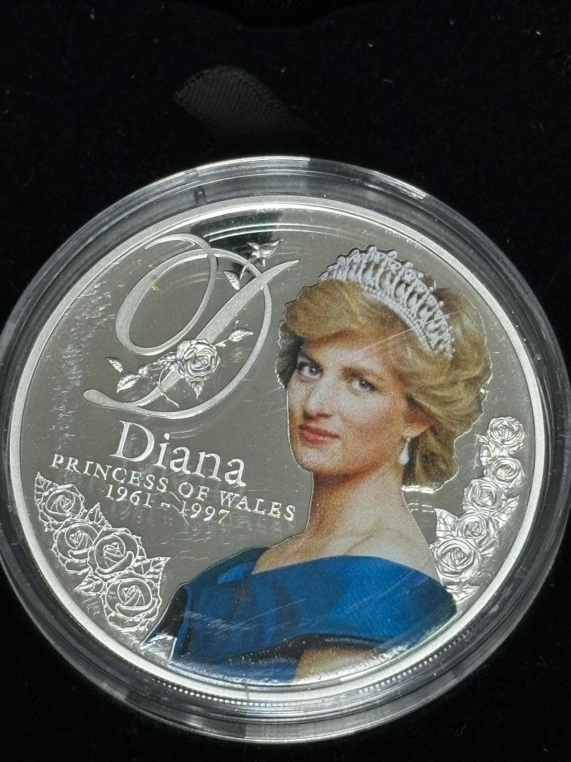 【新品】2017年　ニュージーランド領トケラウ　ダイアナ妃 記念銀貨