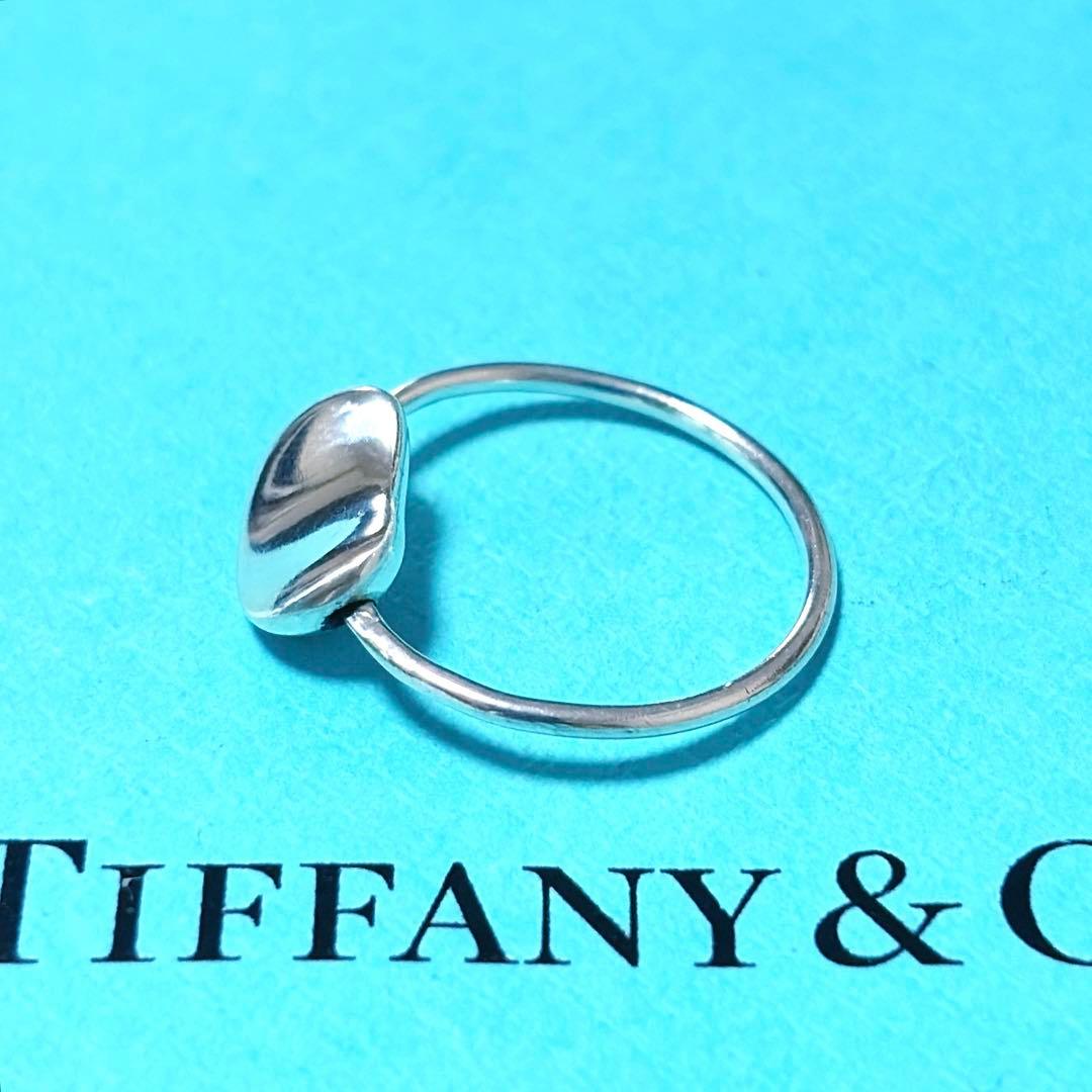 美品】14号 Tiffany ティファニー ビーン 豆 リング シルバー925
