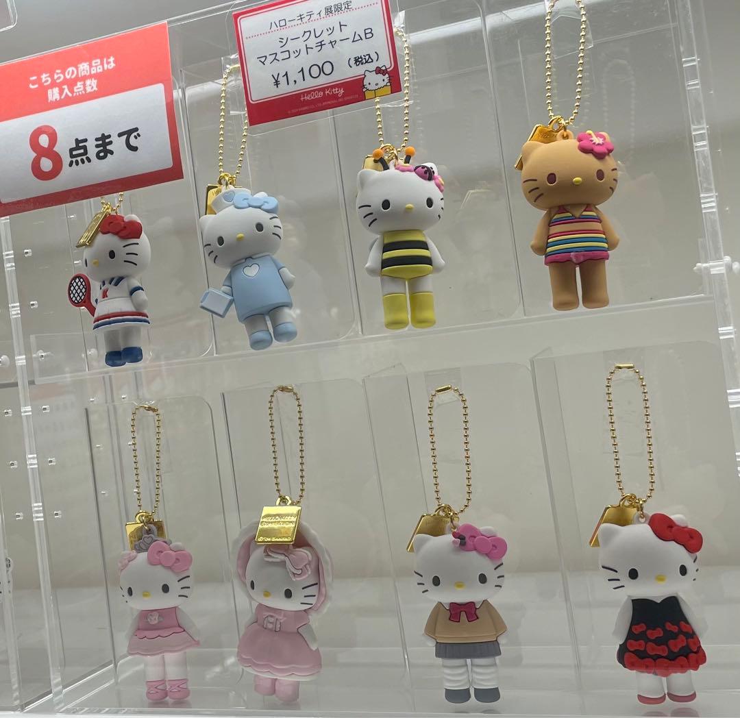 ハローキティ展 シークレットマスコットチャーム Bキティ展 箱売り
