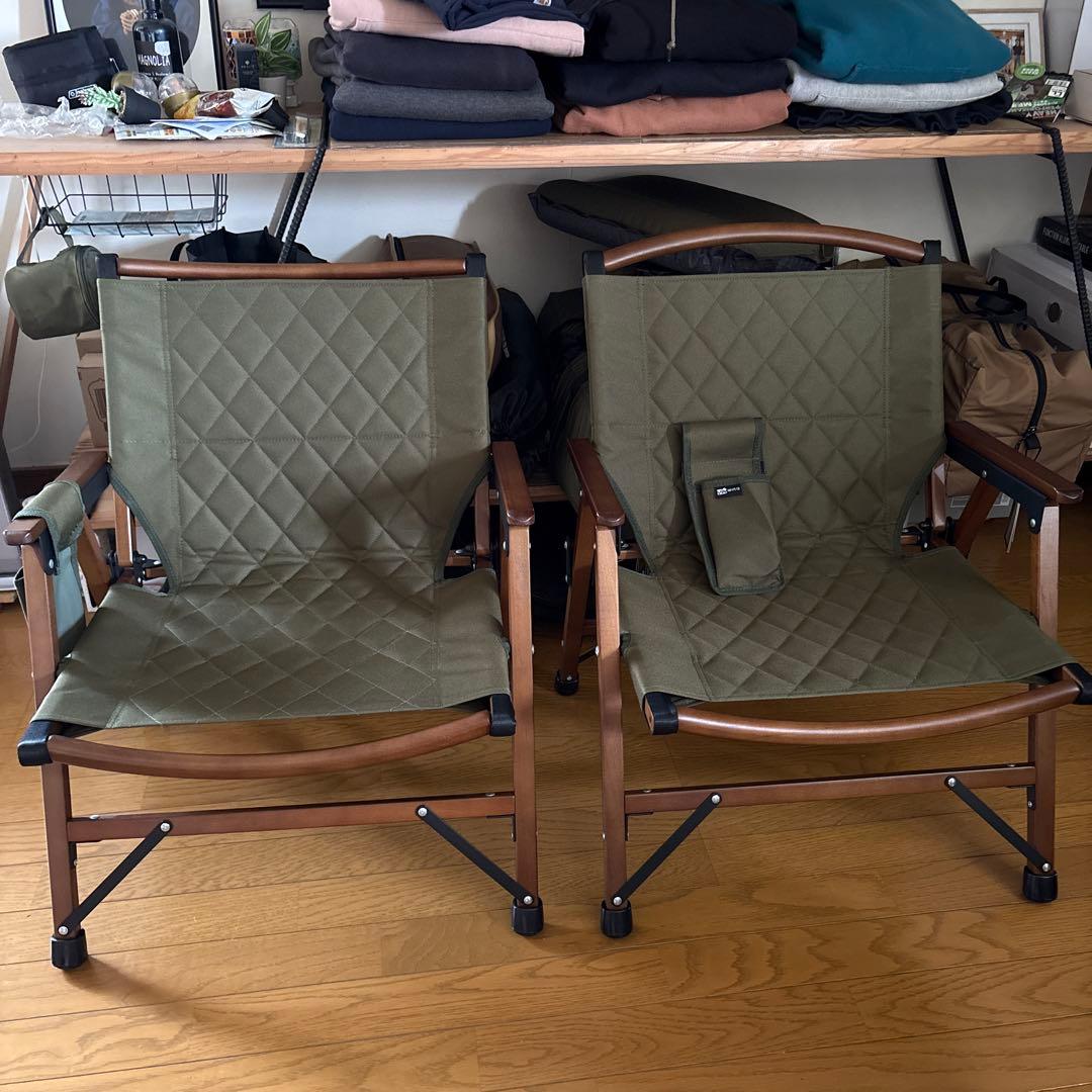 WAQ Folding Wood Chair フォールディングウッドチェア