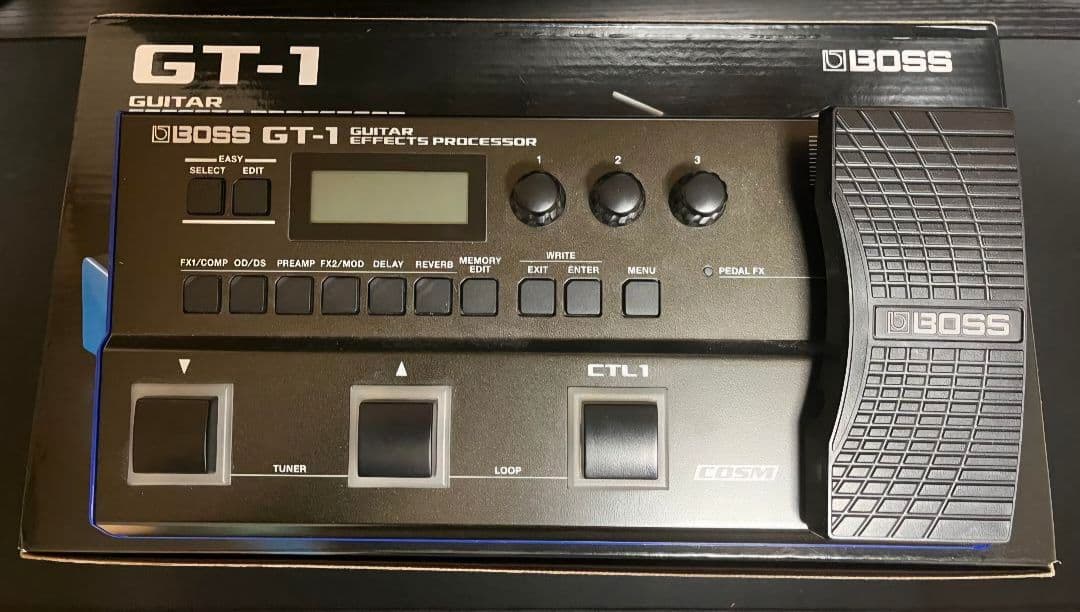 BOSS　gt-1 BOSS GT-1レビュー【ZOOM G1X Four/G3Xn比較】│楽器屋店員yoshguitar