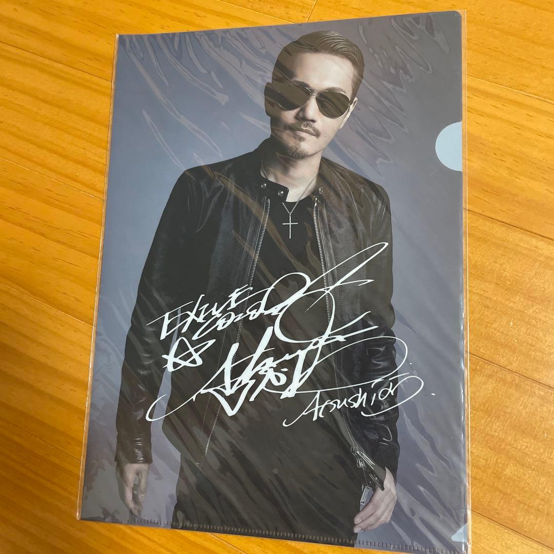 EXILE ATSUSHI サイン入りクリアファイル - メルカリ