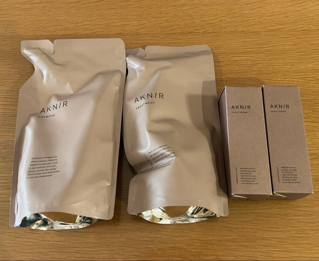 t*.様 アクニーAKNIR 詰め替え薬用シャンプー＆トリートメント ヘアスカル