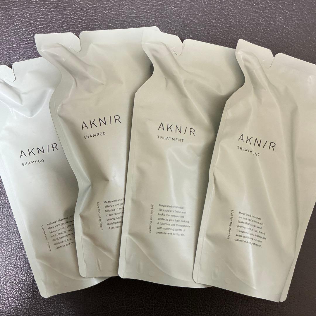【新品・未開封】AKNIRアクニー 薬用シャンプー・トリートメント 詰替4セット