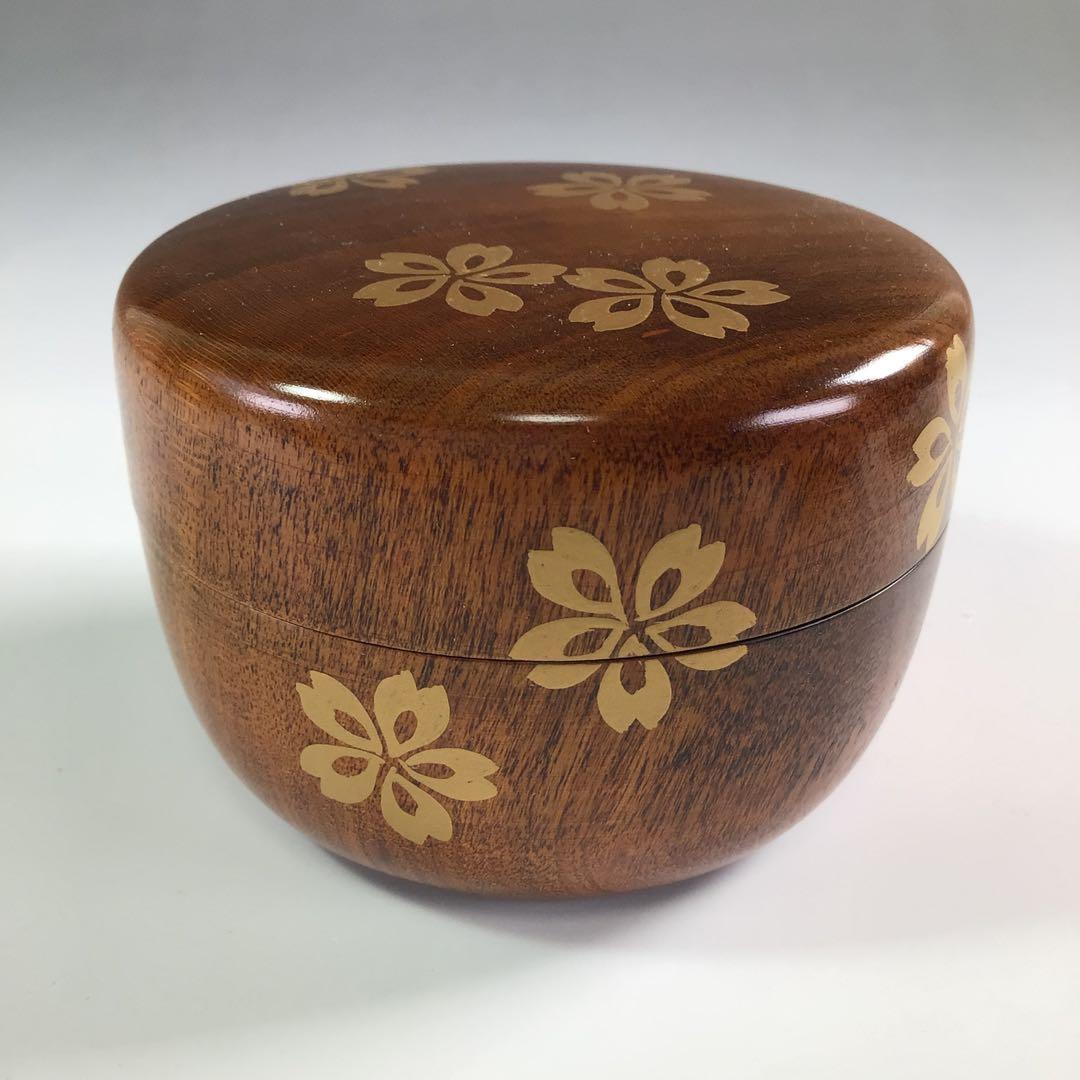 R359 棗 『中村宗悦作』『淡々斎好写』『桜蒔絵』『大堰川棗』 共