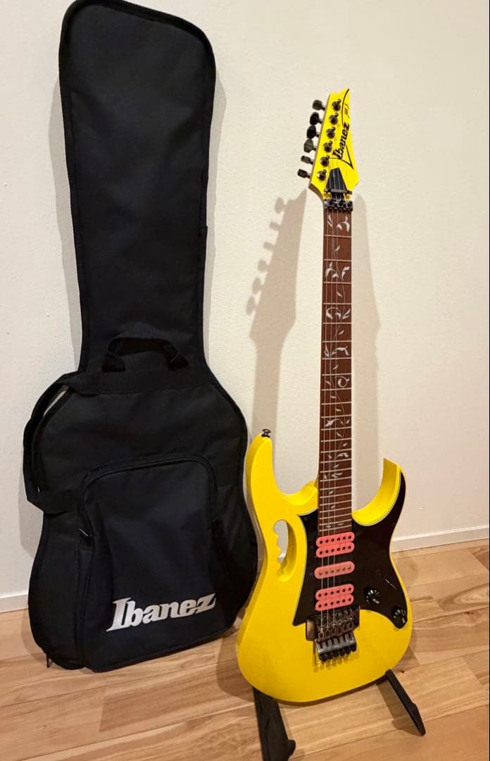 【超美品】Ibanez Steve Vai JEM-JR SP Yellow