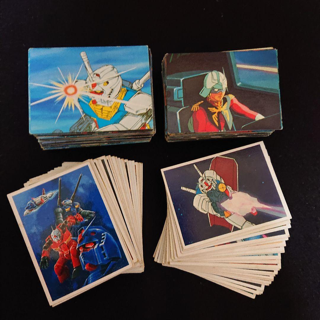 昭和のミニカード『機動戦士ガンダム』130枚 - メルカリ