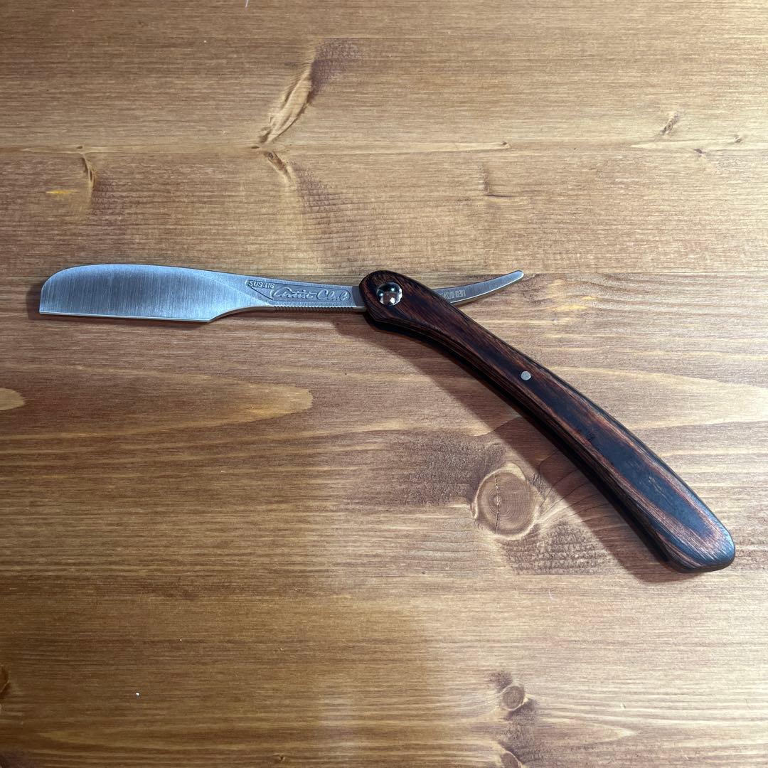 数量限定品 フェザーアーティストクラブDXレザー木柄 ACD-RW替刃付き