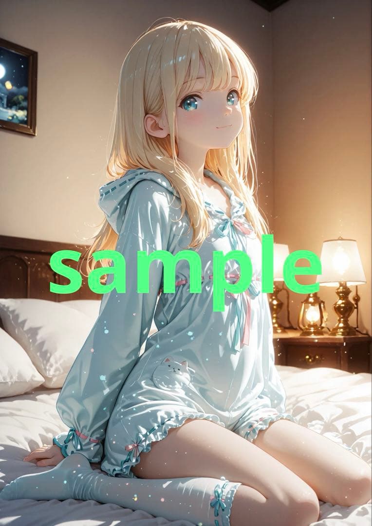 キラキラ かわいい AIイラスト ポスター A4サイズ 679 - メルカリ