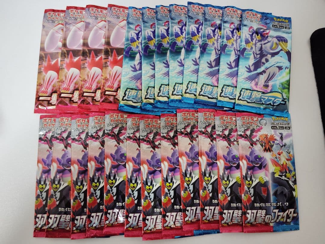 一撃マスター 連撃マスター 双璧のファイター 合計24パック