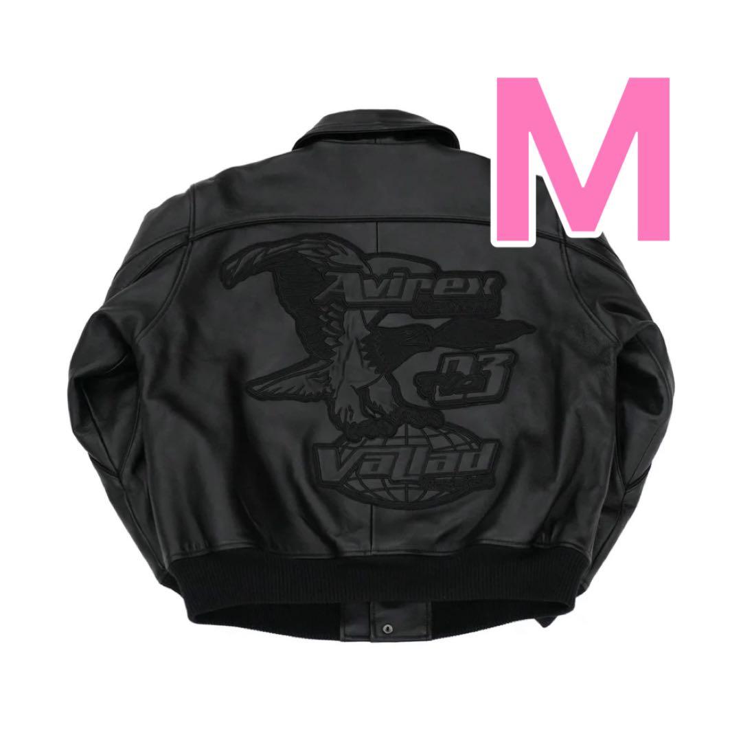 VALLAD AVIREX LEATHER JACKET レザージャケット - メルカリ
