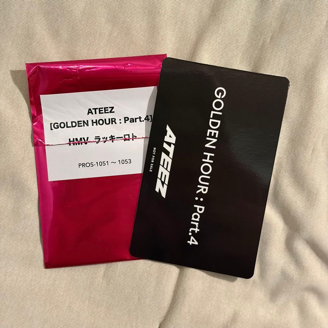ATEEZ ラキロト ヨサン HMV 特典 Golden Hour Part4 - メルカリ