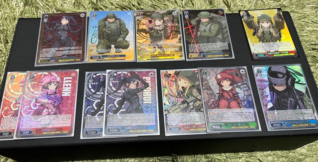 ヴァイスシュヴァルツ　ガンゲイルオンライン　光物セット