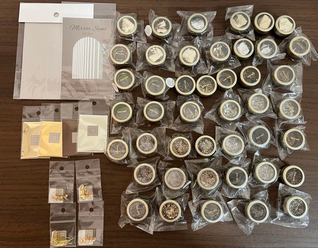 【未使用】laau nail ジェルネイル　パーツ　54個　セット売り