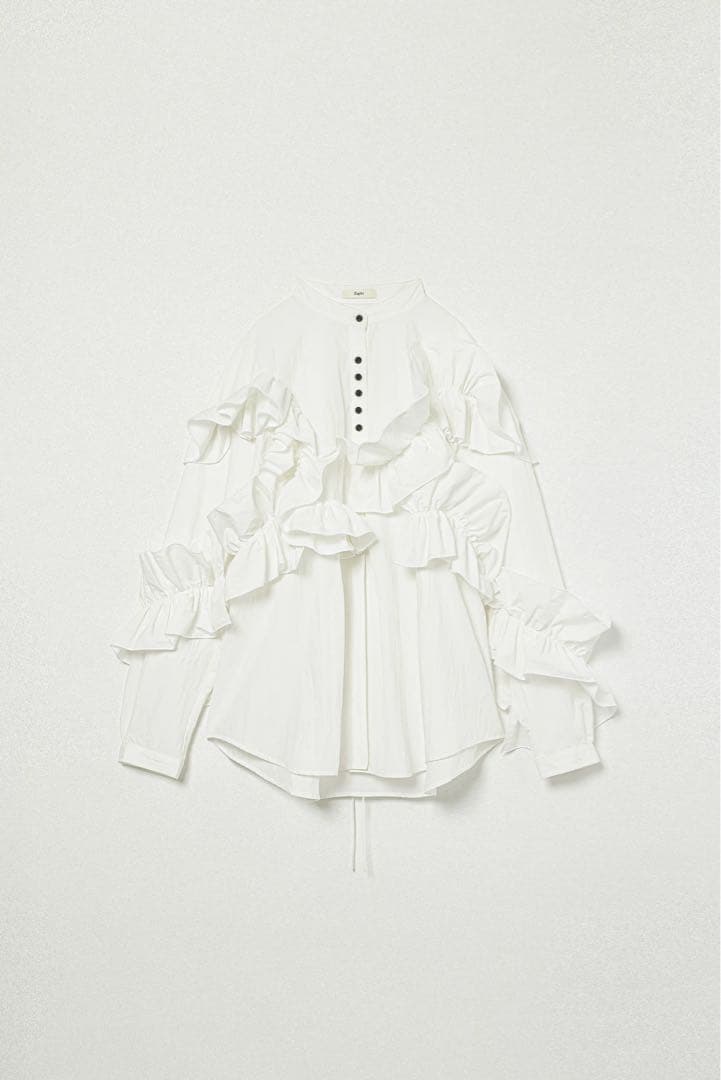 トップス eaphi FEELING FRILLS BLOUSE EAPHI FEELING FRILLS BLOUSE - メルカリ
