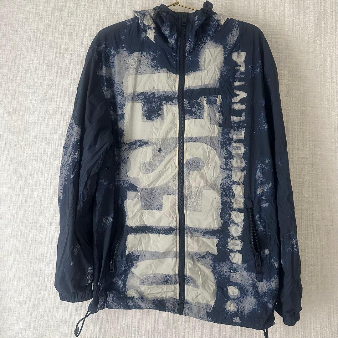 【DIESEL】ジップアップジャケット J-WARRETT-LOGO-LOGO