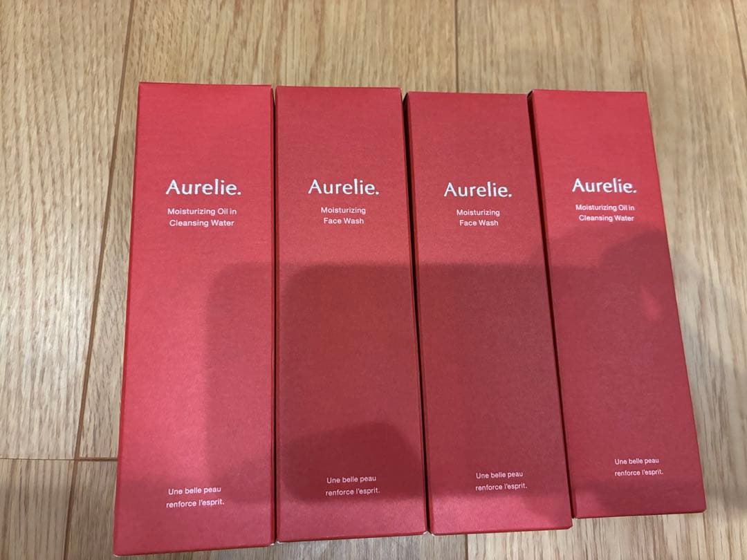 オレリー MEGUMIプロデュース　 メイク落とし＆洗顔料　各2本セット