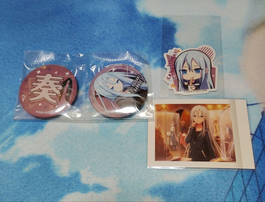プロセカ 宵崎奏 缶バッジセット ぱしゃこれ ステッカー - メルカリ