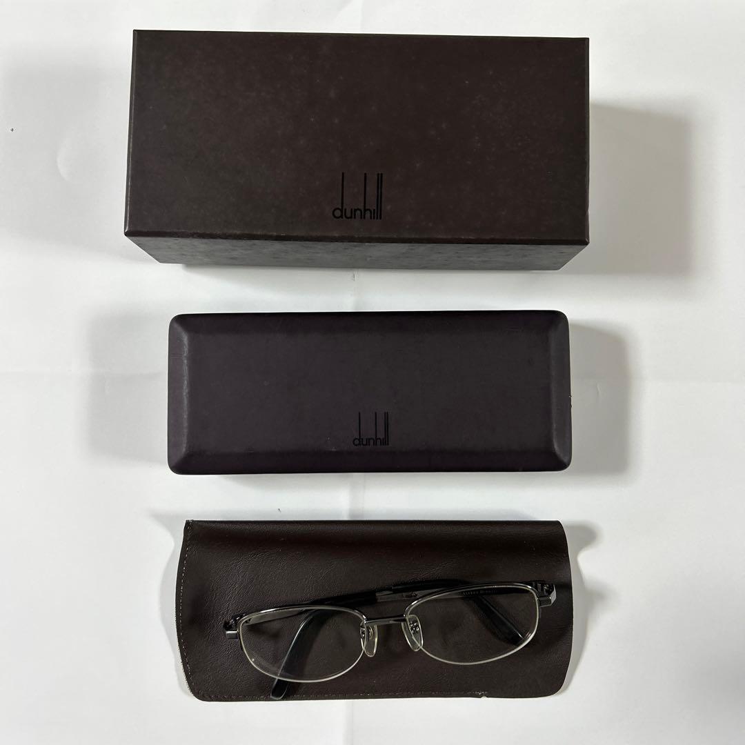 dunhillメガネフレーム ケース、外箱あり