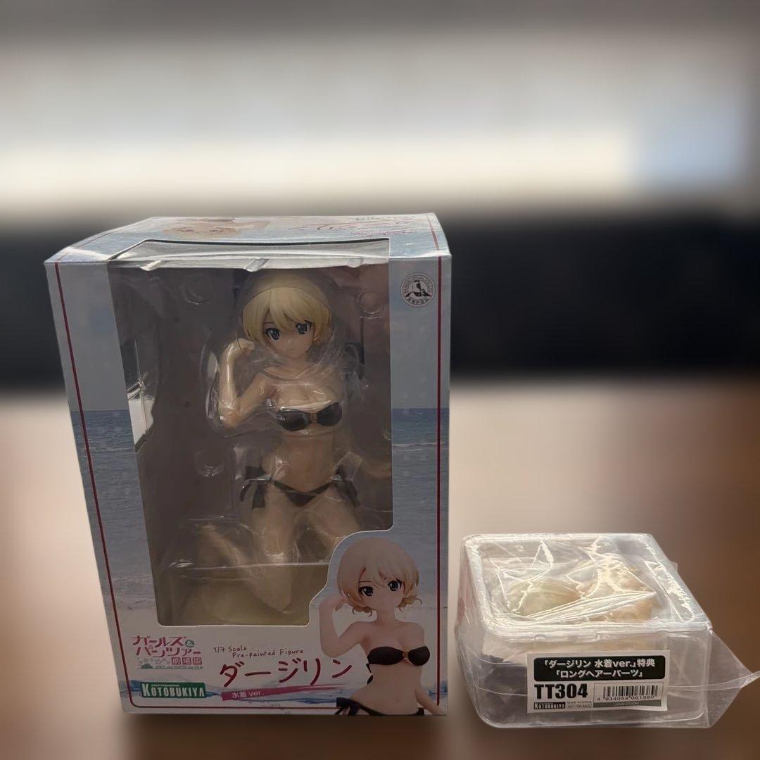 ガールズ&パンツァー　ダージリン　フィギュア 【新品未開封】ロングヘアー付き Amazon | ガールズ＆パンツァー ダージリン Ver. フィギュア 劇場版